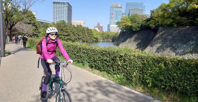 3-hour Private E-bike Tour in Tokyo Starts at Your Hotel