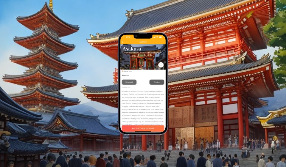 Asakusa（Tokyo）: Smartphone Audio Guide Tour - Audio Guide Content