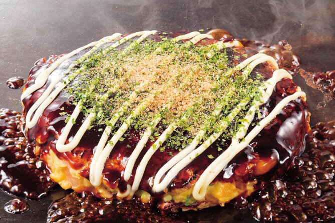 Cook an Okonomiyaki at Restaurant & Walking Tour in Ueno