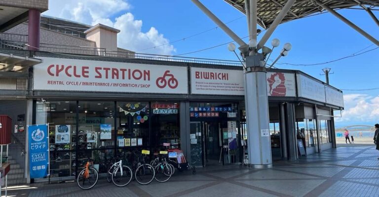 Cycling Along the Shores of Lake Biwa! : Cross Bike Rental!