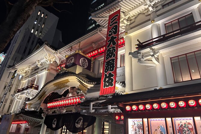 Ginza Evening Private Walking and Food Tour