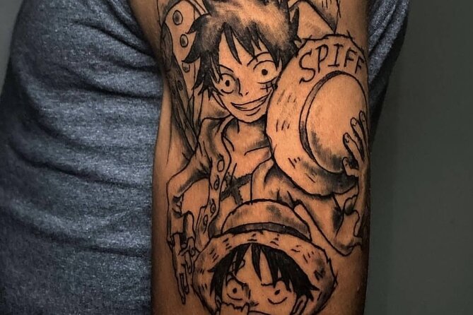 Japanese Anime Manga Tattoo Session Dragon Ball One Piece Pokemon