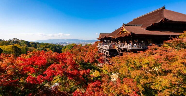 Kiyomizu Temple and Backstreet of Gion Half Day Private Tour