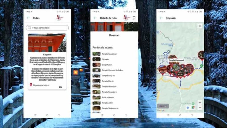 Koyasan Self-Guided Route App With Multi-Language Audioguide