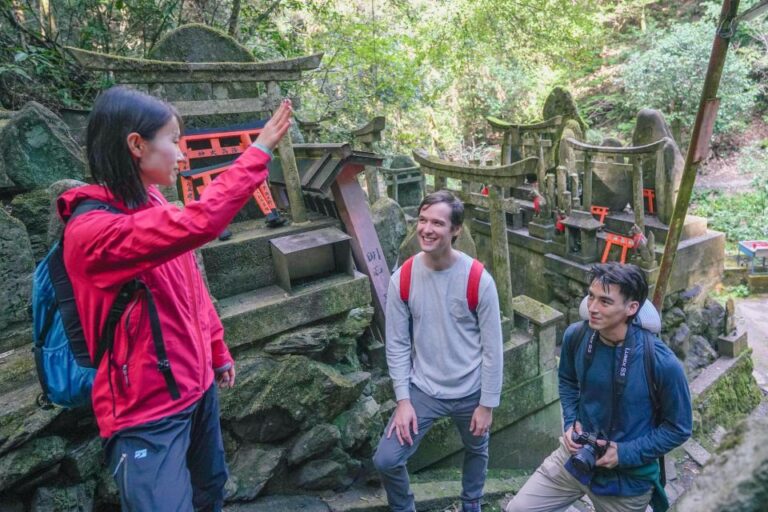 Kyoto: 3-Hour Fushimi Inari Shrine Hidden Hiking Tour