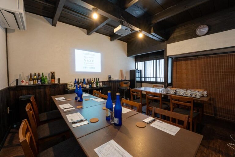 Kyoto: Advanced Sake Tasting Experience With 10 Tastings