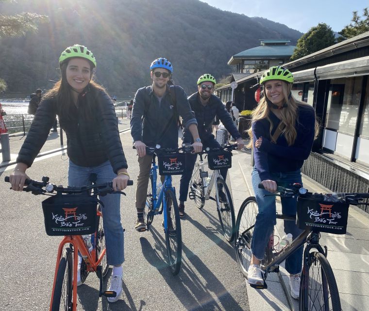 Kyoto: Afternoon Bamboo Forest and Monkey Park Bike Tour