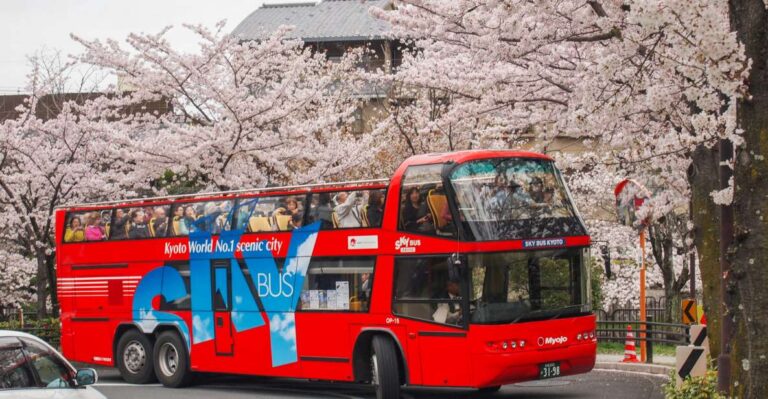 Kyoto: Hop-on Hop-off Sightseeing Bus Ticket