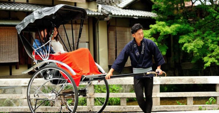 Kyoto: Private Rickshaw Tour of Gion and Higashiyama Area