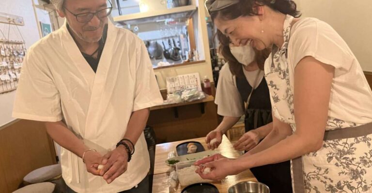 Kyoto: Sushi Making Class With Sushi Chef