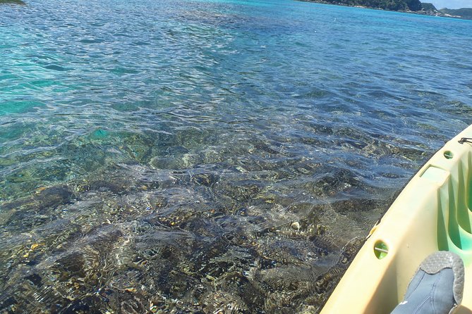 Lets Go to a Desert Island of Kerama Islands on a Sea Kayak