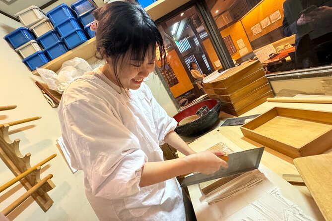 Making and Tasting Japanese Soba Session In Tokyo