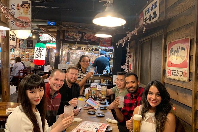 Osaka Bar Hopping Night Walking Tour in Namba