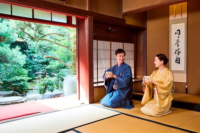 PRIVATE Kimono Tea Ceremony at Kyoto Maikoya, GION