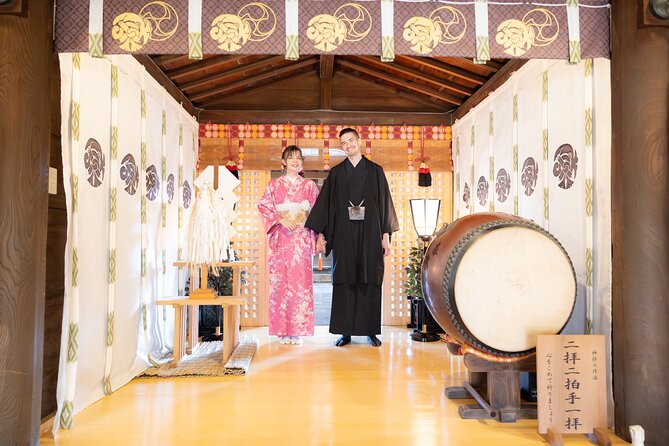 Private Shinto Shrine Prayer Photo Shoot in Kitasenju