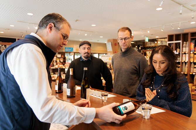 Sake Lovers Private Tour Visit Liquor Store and Izakaya