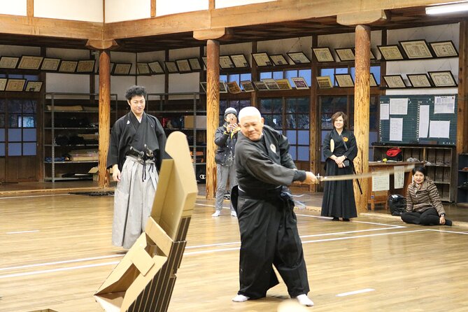 Samurai Experience Mugai Ryu Iaido in Tokyo