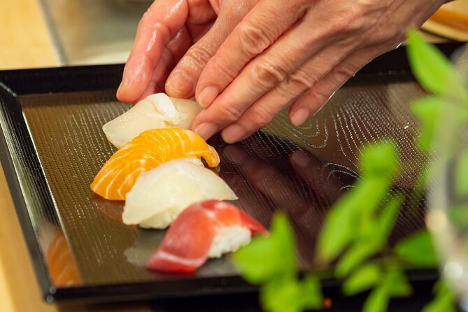 Sushi Making Experience in Front of Tokyotower