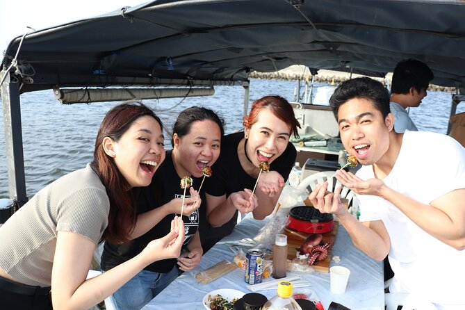 Takoyaki Cooking Experience in Osaka Bay by Cruise