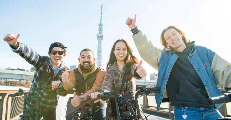 Tokyo: 3-hour Guided E-Bike Tour of the Citys Hidden Gems