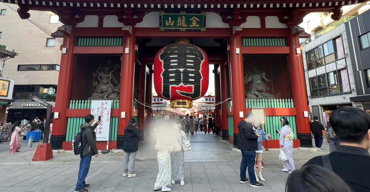 Tokyo Asakusa Walking Tour of Sensoji Temple & Surroundings - Itinerary