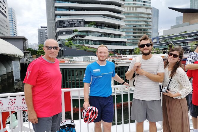 Tokyo Private Sightseeing Tour by Bike With Water Bus