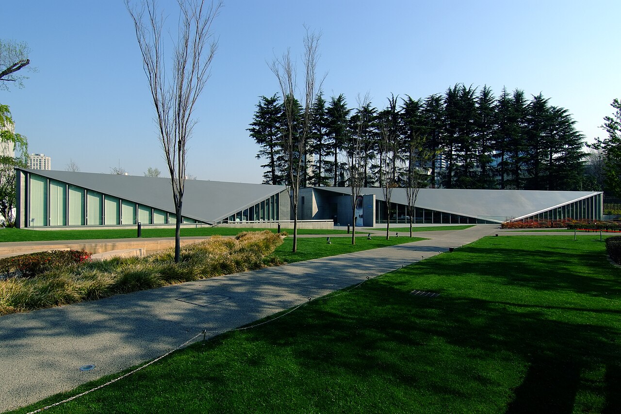 21_21 Design Sight museum designed by Tadao Ando in Tokyo Midtown, Roppongi