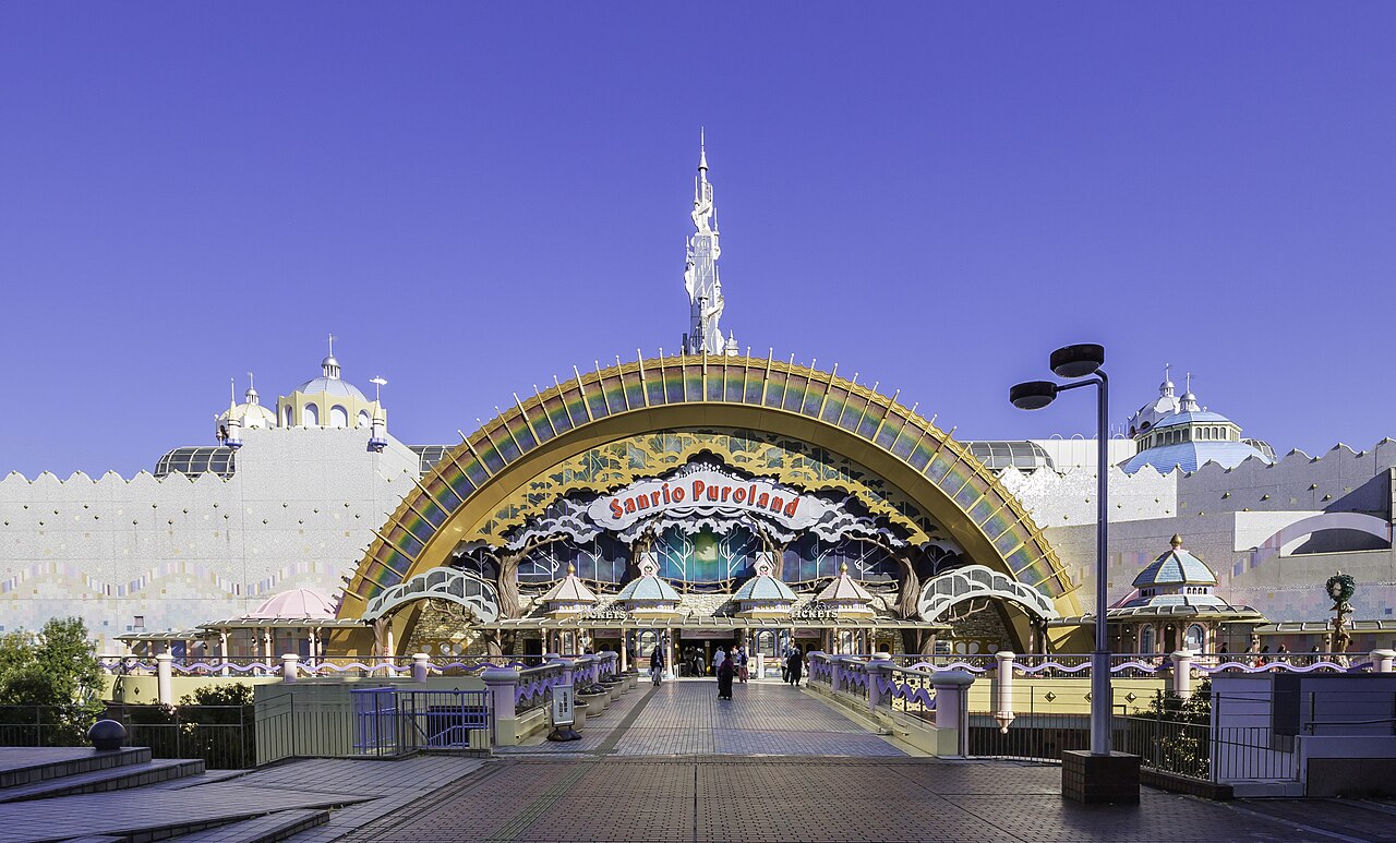 Sanrio Puroland interior in 2024