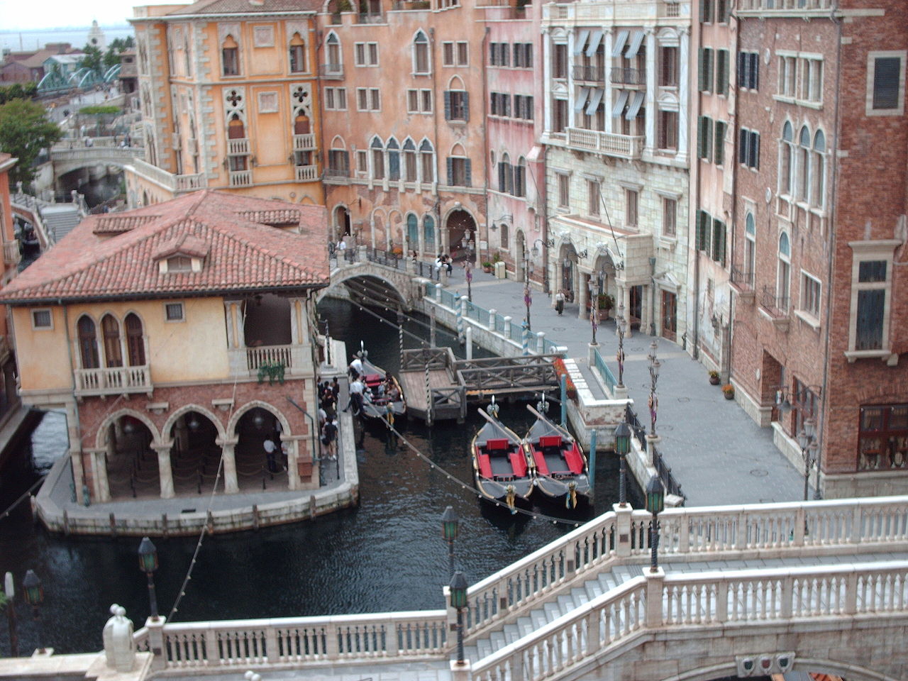 Mediterranean Harbor area at Tokyo DisneySea