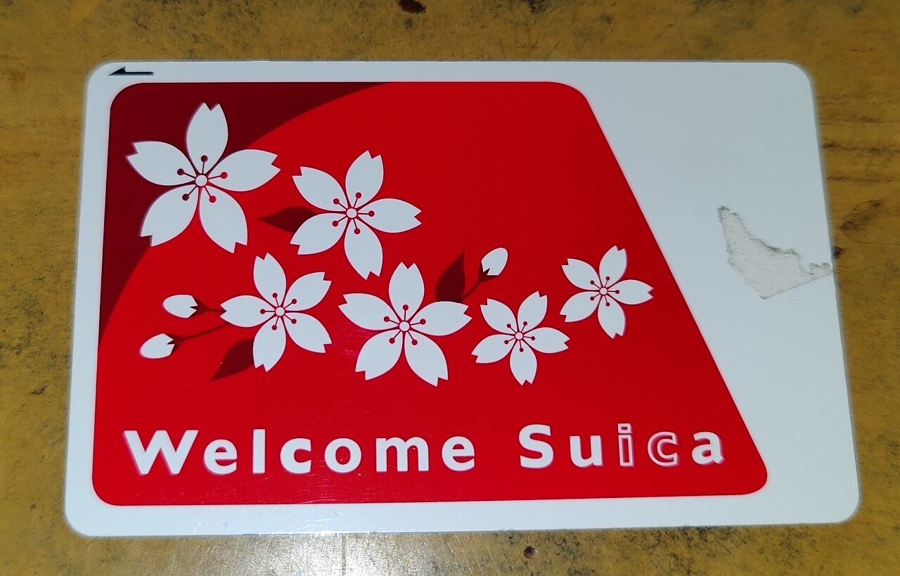 Welcome Suica IC card for tourists in Japan