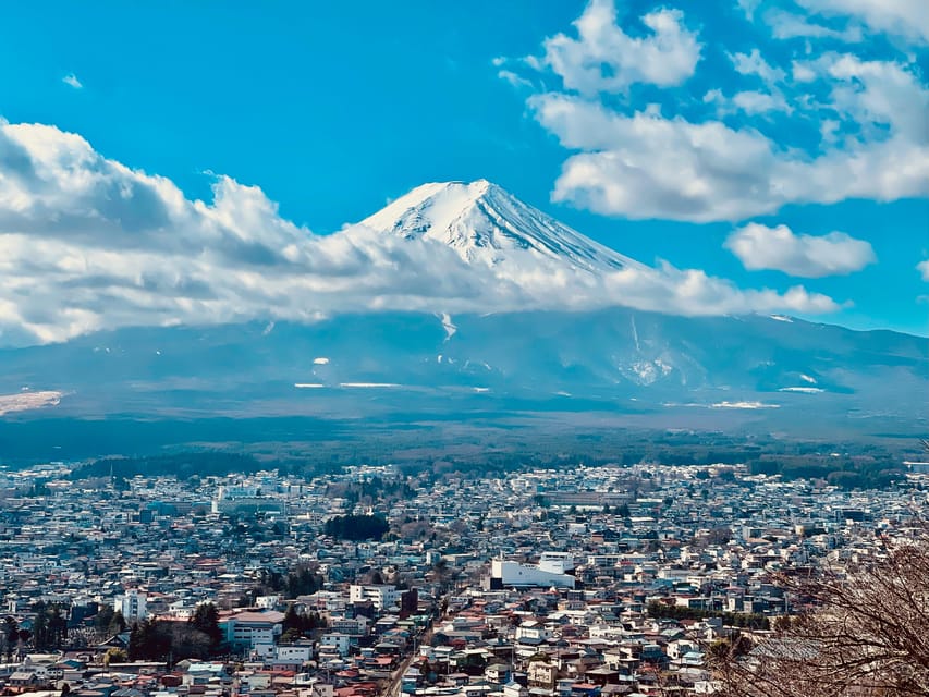 1-Day Mt Fuji Sightseeing trip from Tokyo - Chureito Pagoda and the classic Fuji photograph