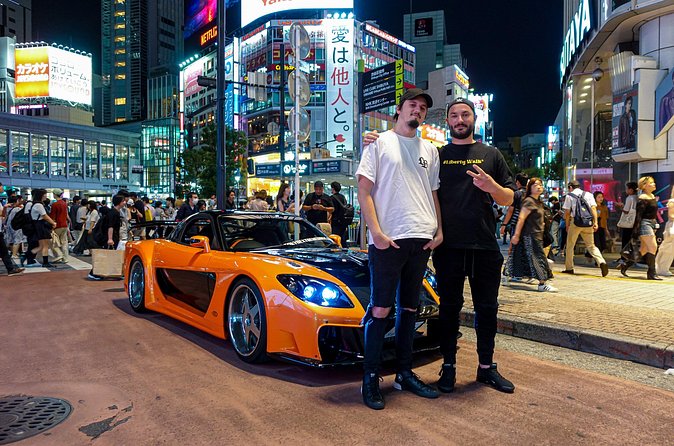 1-Hour Tokyo Tour in Tokyo Drift Mazda RX7 - Choosing a Day or Night Start