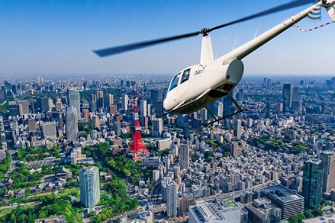 【10 mins】Tokyo Helicopter Tour + Private Car Pickup & Drop off - The 20-Minute Ground Arrival and Safety Check