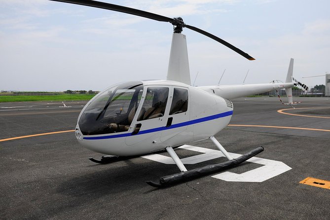 【10 mins】Tokyo Helicopter Tour + Private Car Pickup & Drop off - Reaching Tokyo Heliport by Private Car