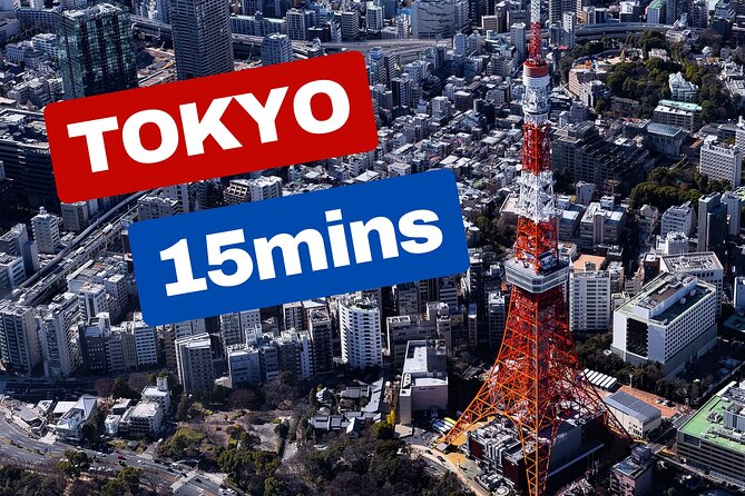 【15 mins】TOKYO Sky: Private Helicopter Tour - Taking Off From Tokyo Heliport