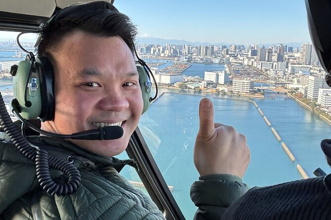 【15mins-4pax】Tokyo Bay Coastal/Tokyo Skytree and Tokyo Station - Tokyo from the air, from Skytree to Tokyo Bay