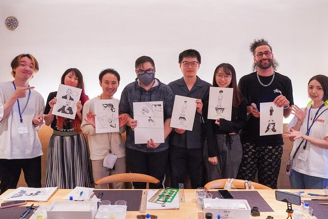 3-Hour Manga Drawing Workshop in Tokyo - Why the group size matters