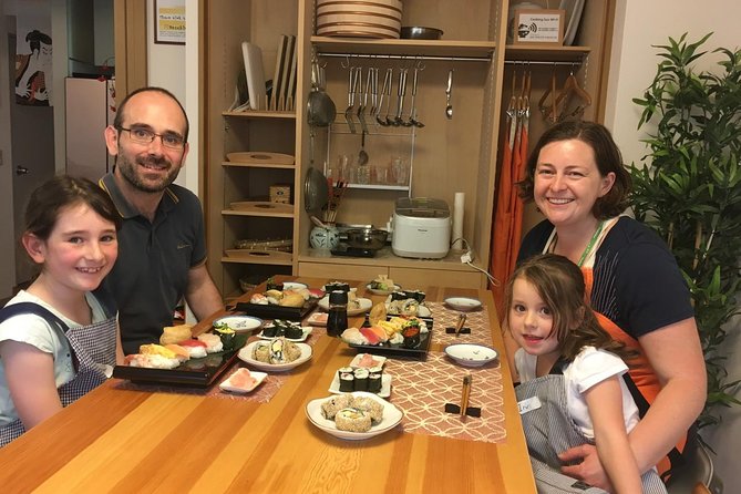 3-Hour Small-Group Sushi Making Class in Tokyo - Plenty of help in a group of nine