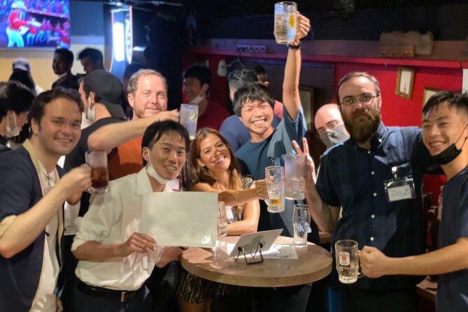 3-Hour Tokyo Pub Crawl Nightlife Welcome Guided Tour in Shibuya - MIRAI SAKE and KUBOTA SAKE BAR in Shibuya PARCO