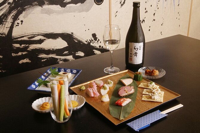 7 Kinds of Sake Tasting with Complementary Foods - How the sake-making lesson adds value