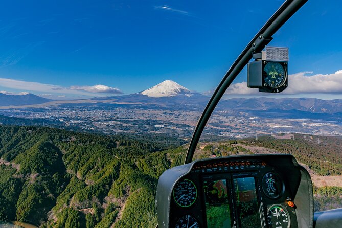 75-Min Mt. Fuji Half Day Private Helicopter Tour - What the views are like from above