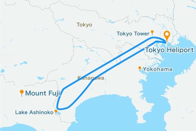 75-Min Mt. Fuji Half Day Private Helicopter Tour - Leaving Tokyo Heliport in Shinkiba