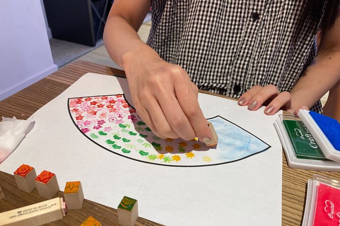 Art Japanese Fan Painting Experience in Tokyo Asakusa - Turning a plain fan into a Japanese keepsake