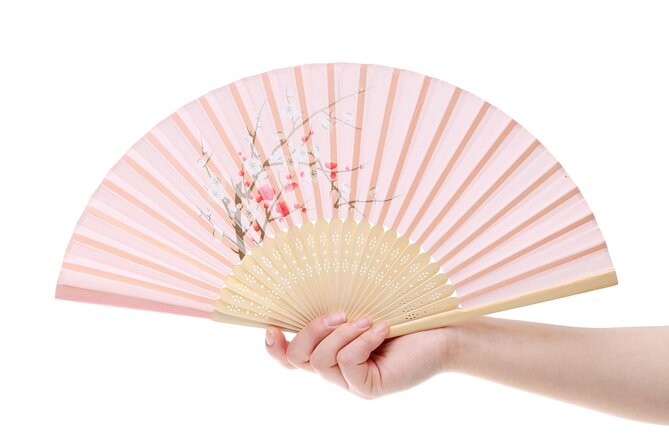 Art Japanese Fan Painting Experience in Tokyo Asakusa - The step-by-step 50-minute craft session