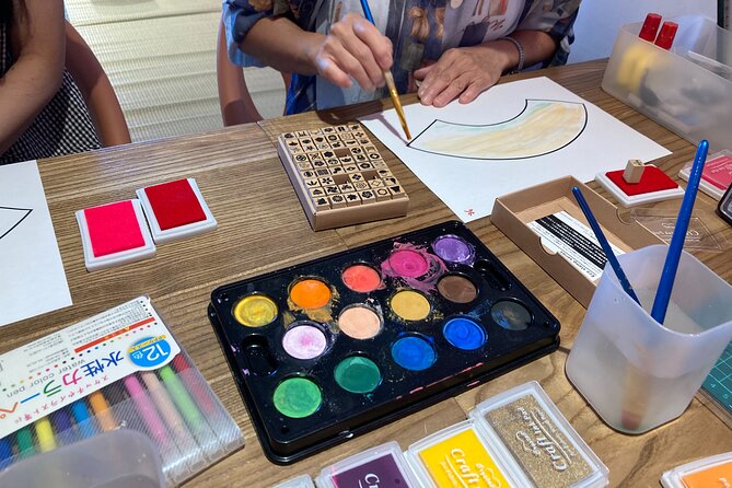 Art Japanese Fan Painting Experience in Tokyo Asakusa - Choosing between a sensu and an uchiwa