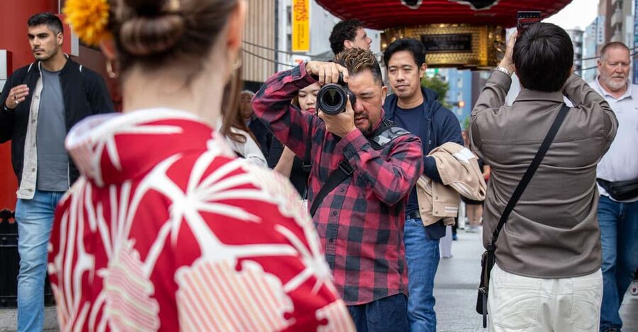 Asakusa Kimono Photography Tour - Meeting near Tobu Asakusa Station