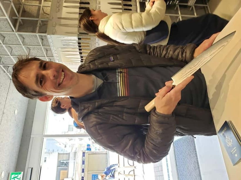 Asakusa: Kitchen knife store visits after history tour - From temple history to Kappabashi Street