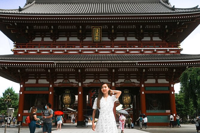 Asakusa Personal Video & Photo with Kimono - The Senso-ji Setting