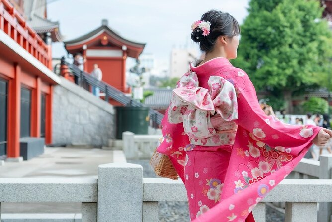 Asakusa Rental Kimono in Tokyo - Hanayashiki Adds a Different Note