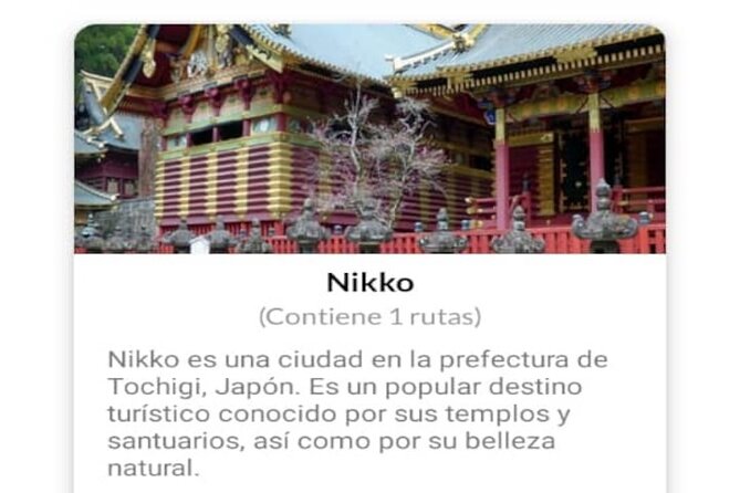 Audio Guide App Japan Tokyo Kyoto Takayama Kanazawa Nikko and others - Shibuya and Shinjuku, with room to choose